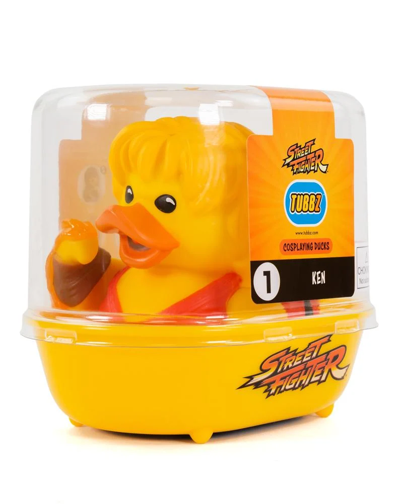 STREET FIGHTER KEN TUBBZ COLLECTIBLE DUCK