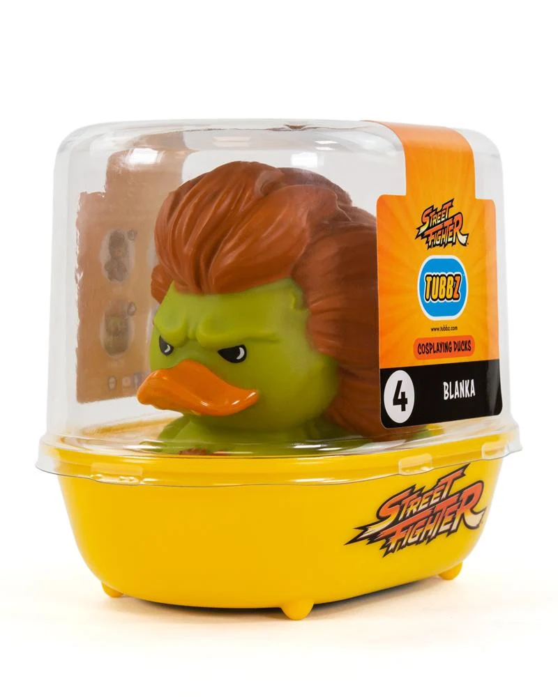 STREET FIGHTER BLANKA TUBBZ COLLECTIBLE DUCK