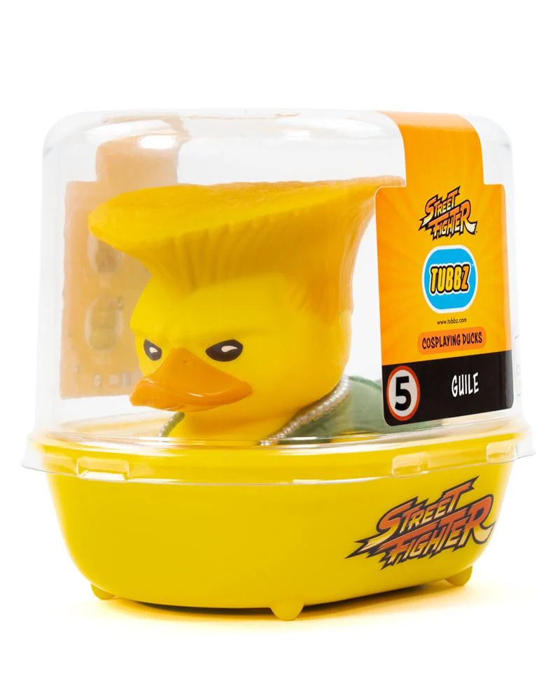 STREET FIGHTER GUILE TUBBZ COLLECTIBLE DUCK