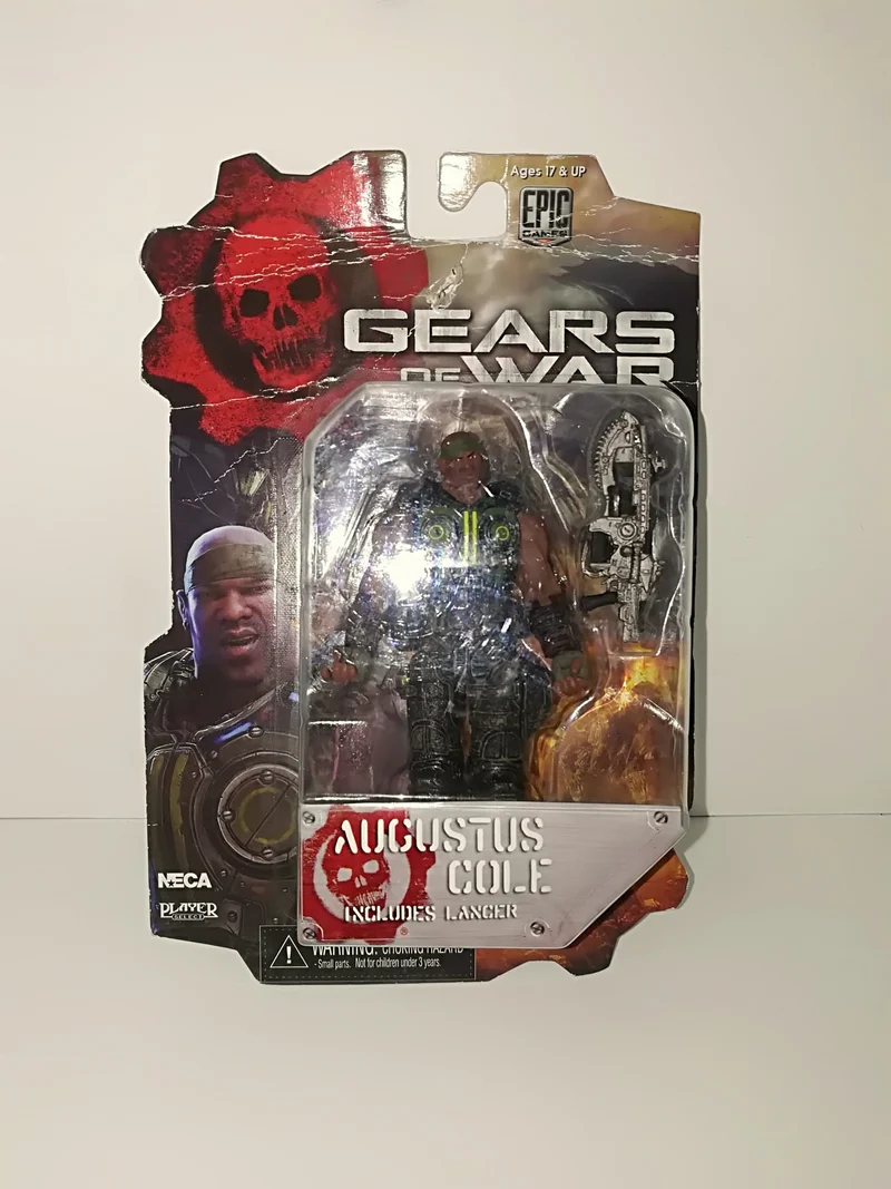 GEARS OF WAR AUGUSTUS COLE FIGURE(10cm)