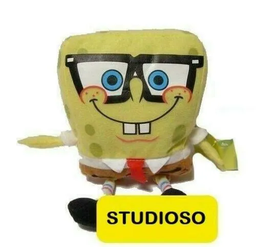 PELUCHE SPONGEBOB STUDIOSO (15cm)