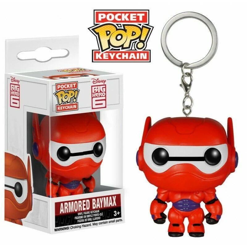 POP! POCKET KEYCHAIN ARMORED BAYMAX