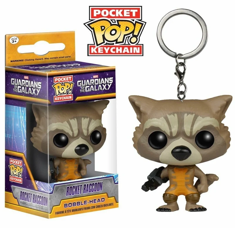 POP! POKET KEYCHAIN ROCKET RACCOON