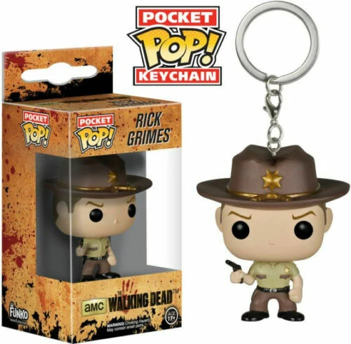 POP! POKET KEYCHAIN RICK GRIMES