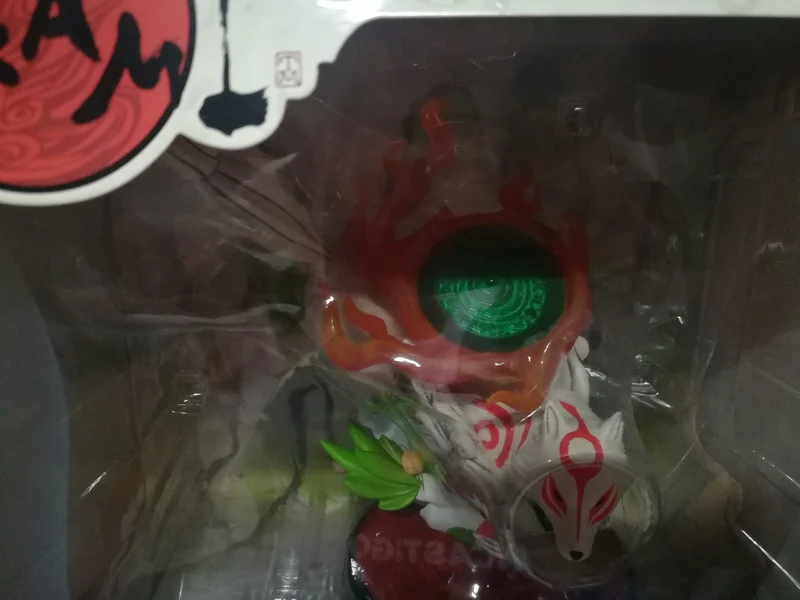 OKAMI FIGURE AMATERASU 9" PVC PAINTED STATUE