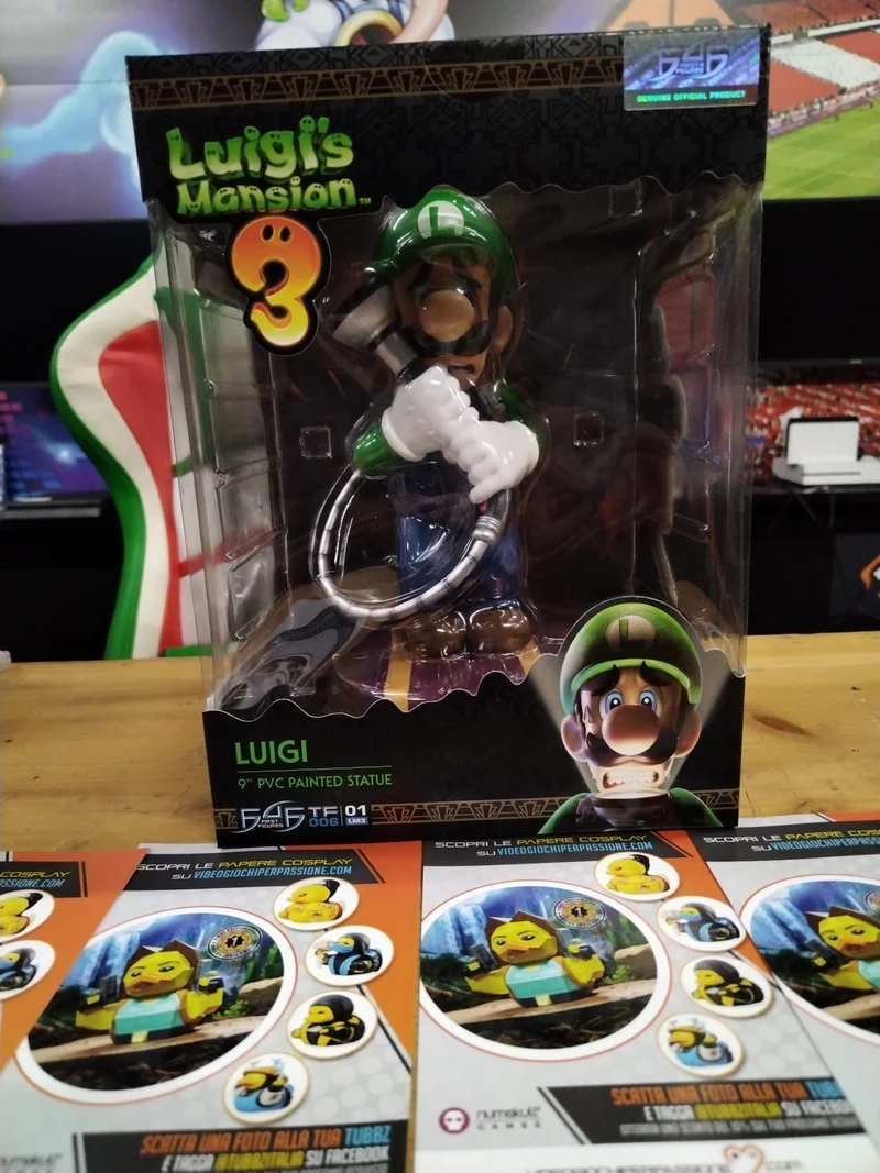 LUIGI MANSION 3 9"PVC PAINTED STATUE