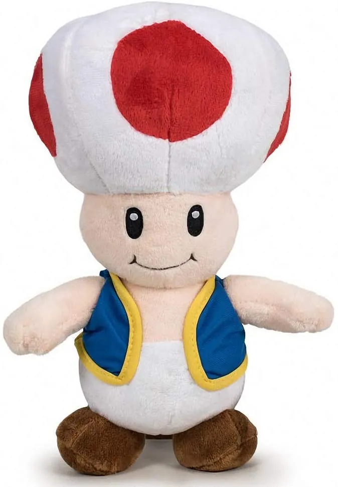 PELUCHE SUPER MARIO TOAD (30cm)