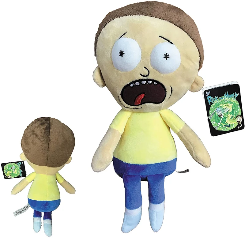 PELUCHE RICK END MORTY MORTY (34/26cm)