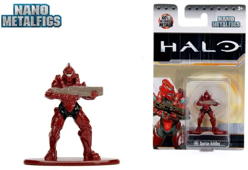 NANO METAL FIGS HALO SPARTAN ACHILLES