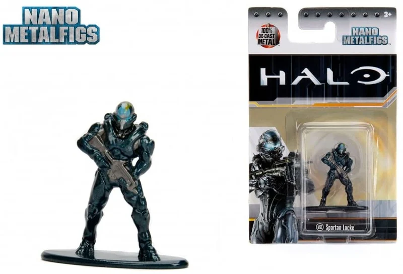 NANO METAL FIGS HALO SPARTAN LOCKE