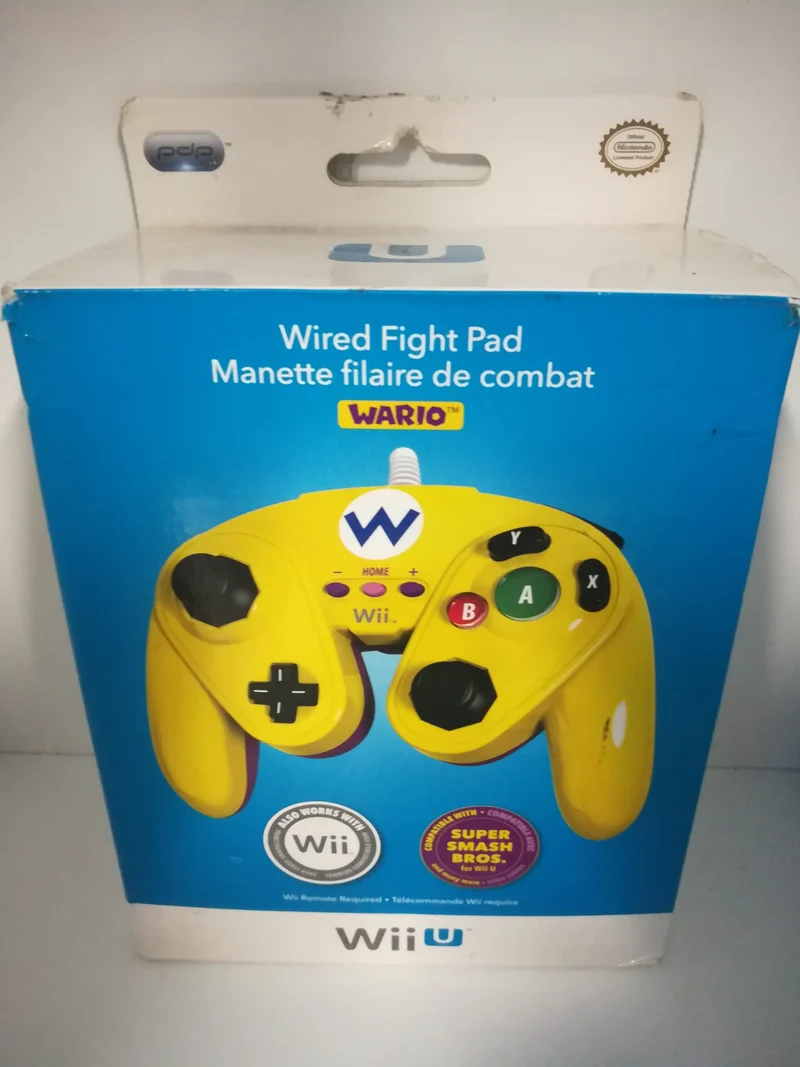 WIRED FIGHT PAD WARIO (Wii - Wii U) JOYPAD
