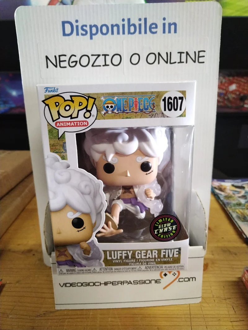 POP! FUNKO ONE PIECE- LUFFY GEAR FIVE GLOW CHASE