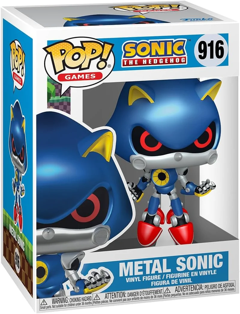 Funko Pop! Games: Sonic The Hedgehog - Metal Sonic -916