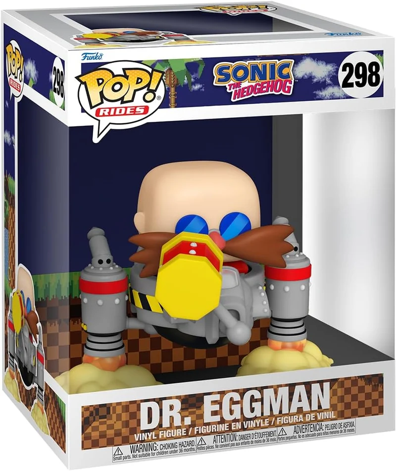 Funko POP! Rides: Sonic - Dr. Eggman - Sonic The Hedgehog 298