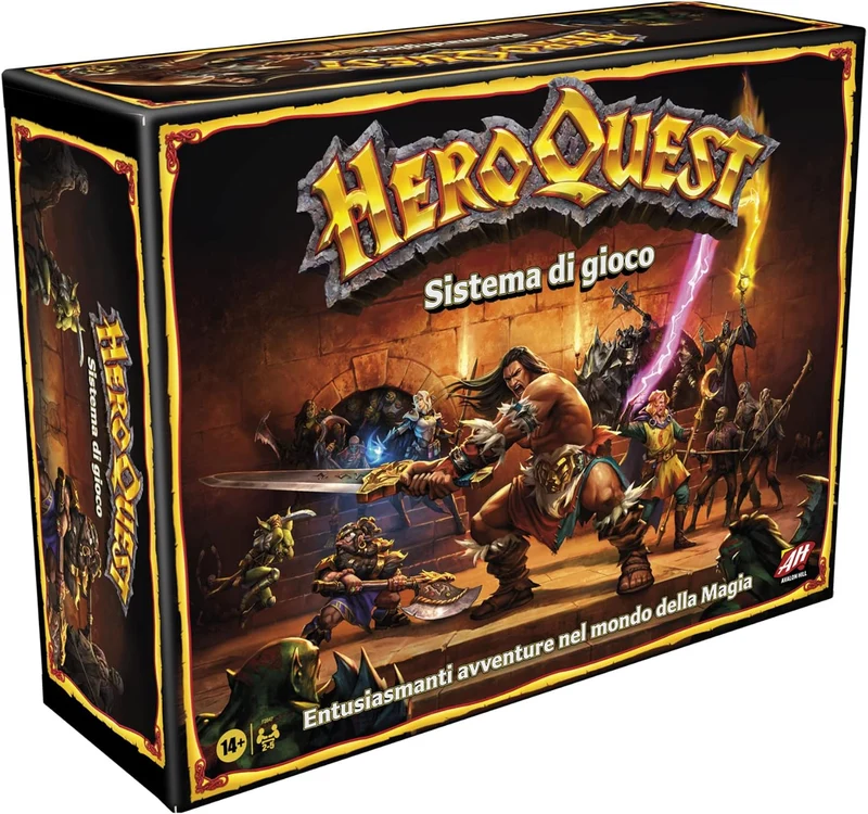 Hasbro - HEROQUEST Gioco Da Tavolo - NUOVA EDIZIONE ITALIANA