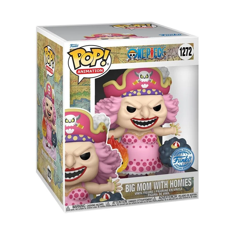 Pop! One Piece 1272 - Big Mom with Homies 6" Super Sized