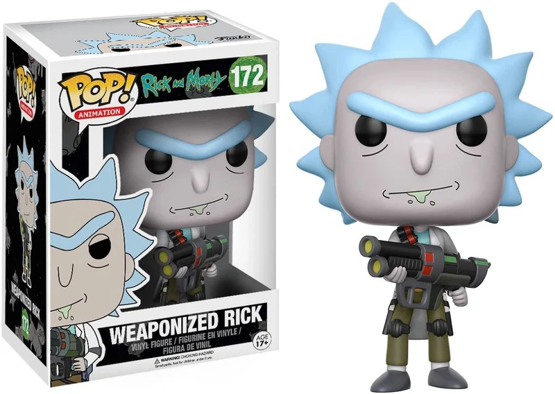 POP! FUNKO 172 WEAPONIZED RICK