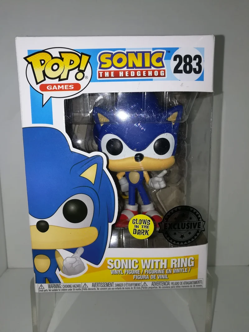 POP! FUNKO SONIC WITH RING -N.283