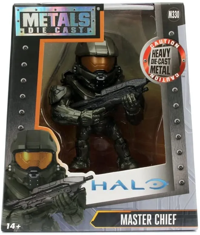 Halo Master Chief Figure Metals Die Cast 10,2 CM