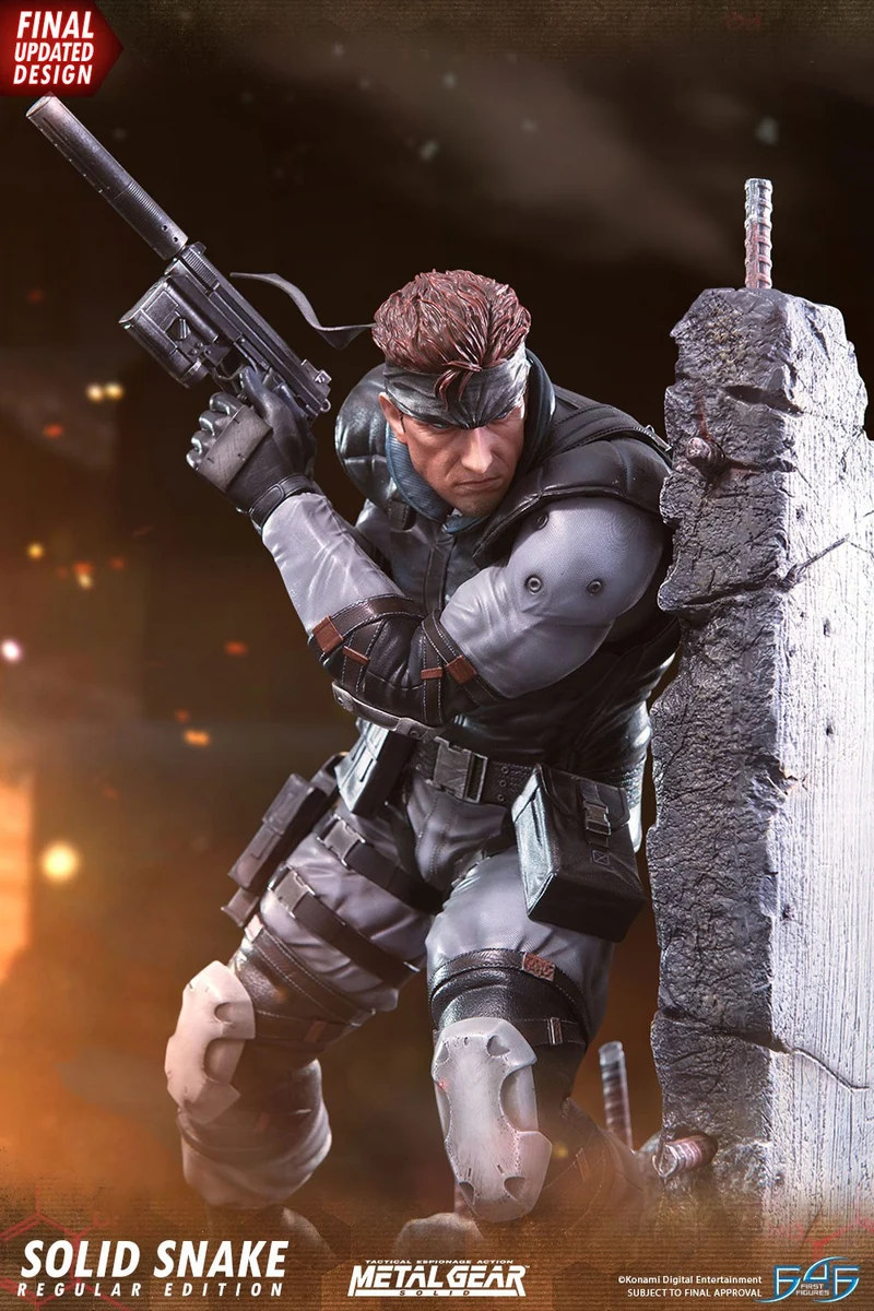 SOLID SNAKE - METAL GEAR SOLID - FIRST 4 FIGURES - STANDARD EDITION