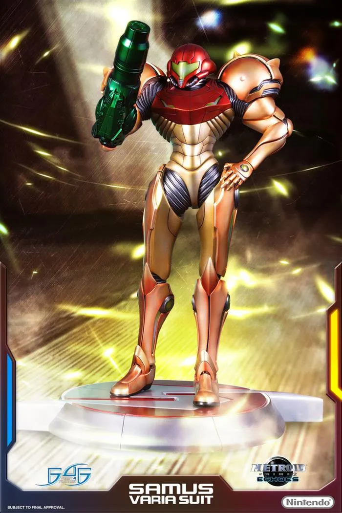 SAMUS VARIA SUIT - FIRST FIGURES - METROID PRIME 2 ECHOES