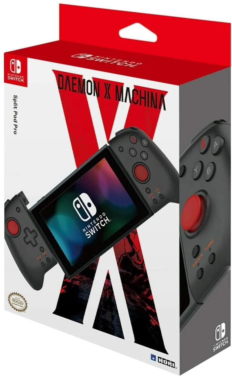 Hori Split Pad Pro - Controller ergonomico per la Modalità Portatile - Ufficiale Nintendo - Nintendo Switch