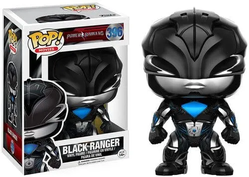 POP! FUNKO 396 BLACK RANGER-POWER RANGERS