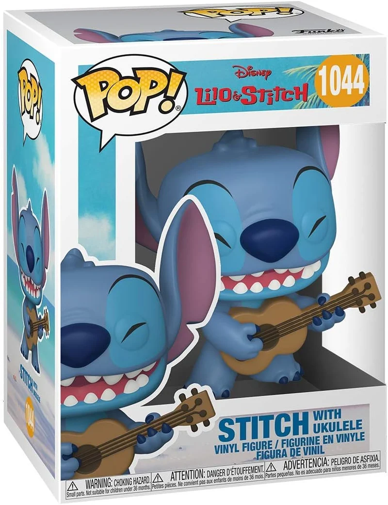 FUNKO POP Lilo & Stitch Stitch With Ukulele 1044