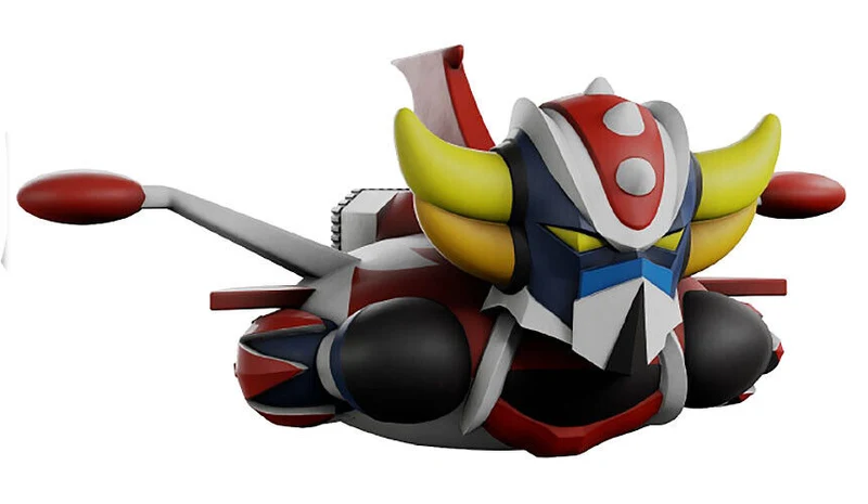 FIGURE UFO ROBOT GOLDRAKE -FIGURE MONEY BOX