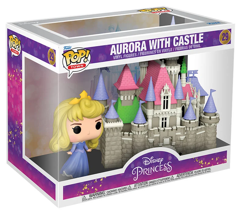 FUNKO POPS Disney Princess Aurora w/Castle 29 [PRE-ORDER]