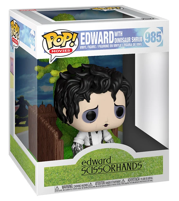 FUNKO POPS Edward Mani di Forbice e Arbusto Dinosauro 985 [PRE-ORDER]