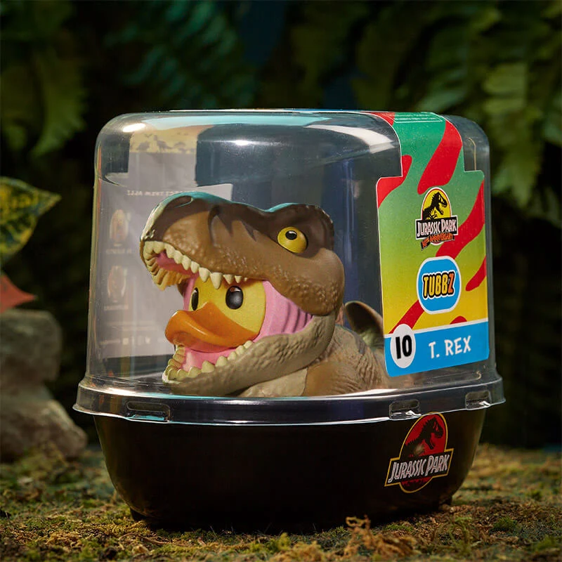 Jurassic Park Ufficiale (Misura Standard) T-Rex TUBBZ Cosplay Duck da Collezione