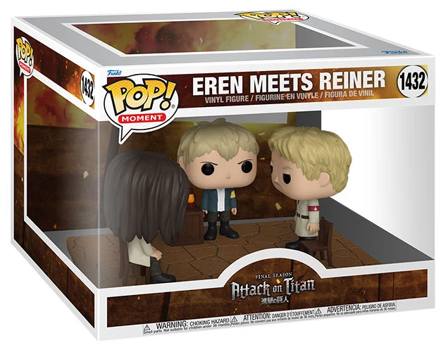 FUNKO POP! MOMENT Attack on Titan S5 Eren Meets Reiner 1432