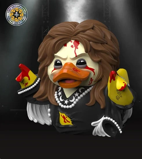 Ufficiale Ozzy Osbourne (Diary Of A Mad Man) TUBBZ Cosplaying Duck Collectable