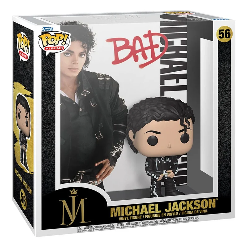 Michael Jackson POP! Album Vinyl Figure Bad 9 cm
