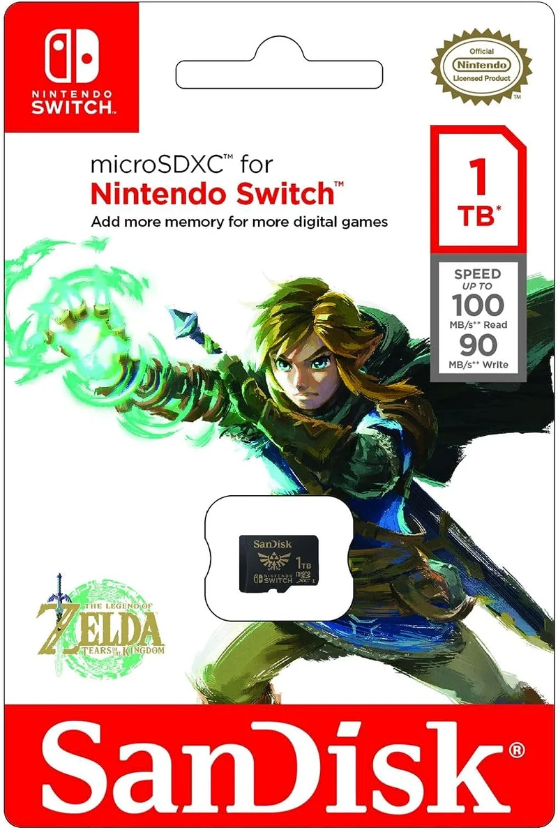 MICRO SDXC 1TB PER NINTENDO SWITCH-SWITCH LITE (ZELDA)