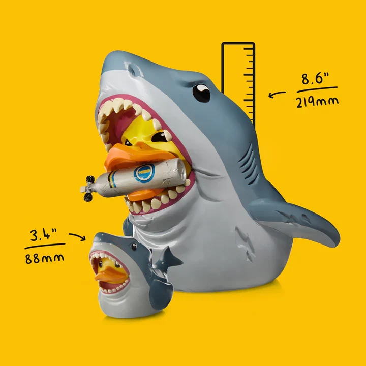 Official - Lo Squalo -Jaws Bruce (Gas Bottle) Giant TUBBZ Cosplaying Duck Collectable