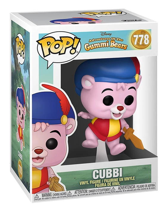 FUNKO POP Disney Adventures of the Gummi Bear Cubbi 778