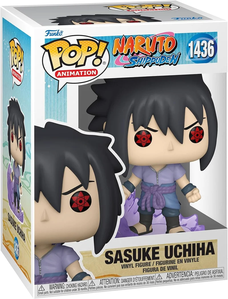 FUNKO POP! NARUTO SHIPPUDEN -SASUKE UCHIHA -1436