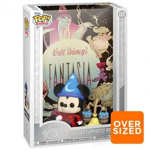 Funko Pop! Locandina film: Disney - Fantasia, l'apprendista stregone Topolino