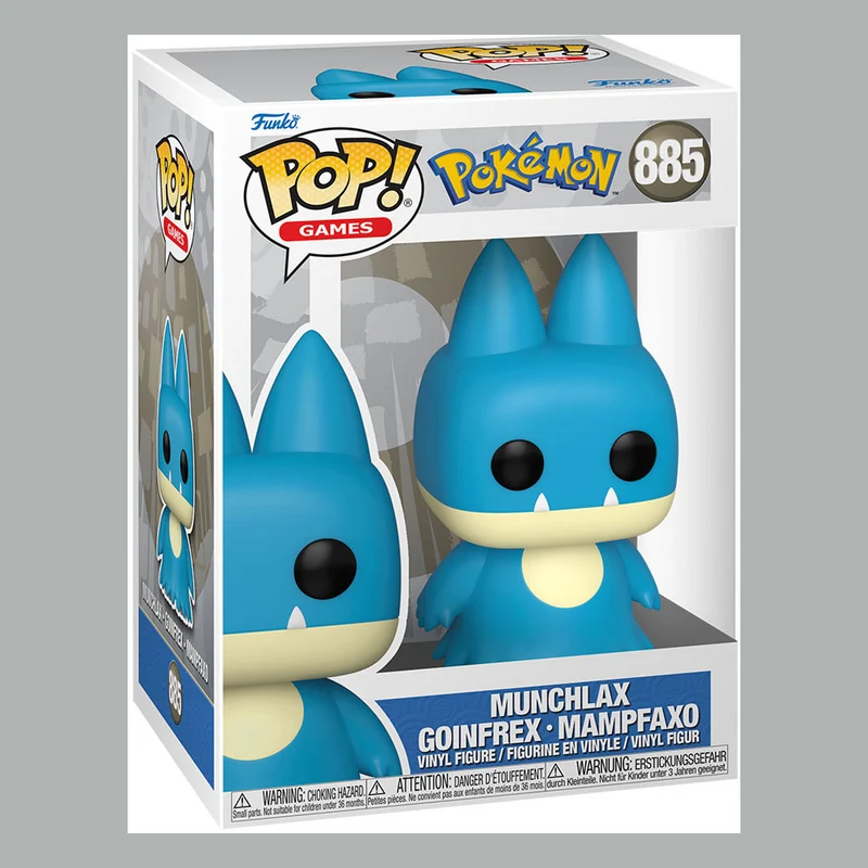 Pokemon POP! Games Munchlax 9 cm PRE-ORDER 7/2023