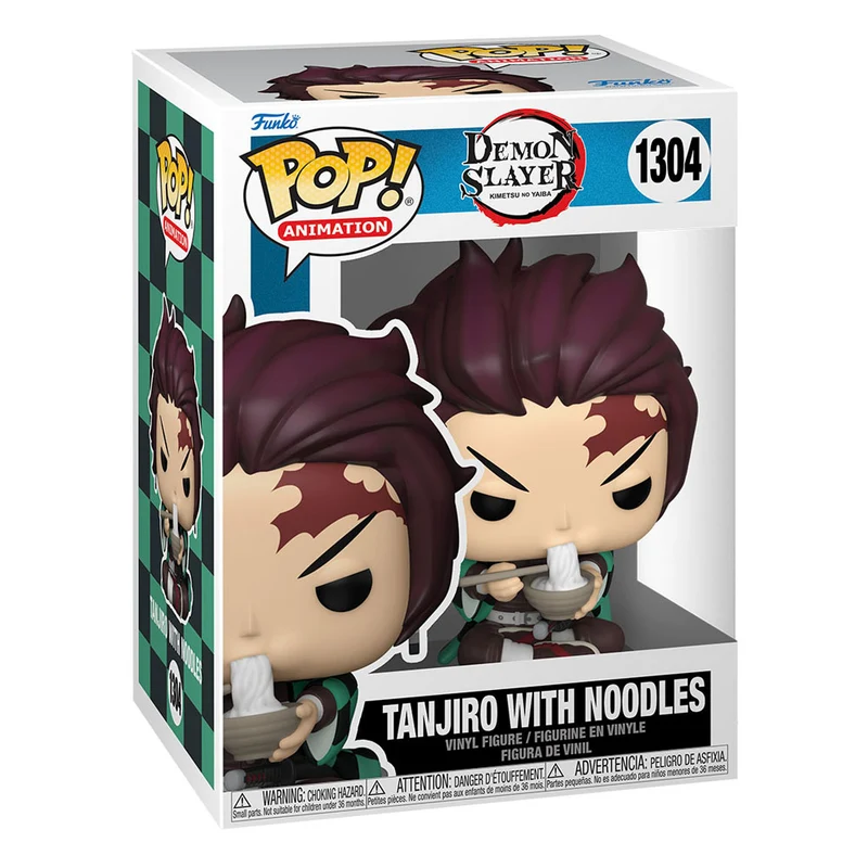 Demon Slayer POP! Animation Tanjiro w/Noodles 9 cm