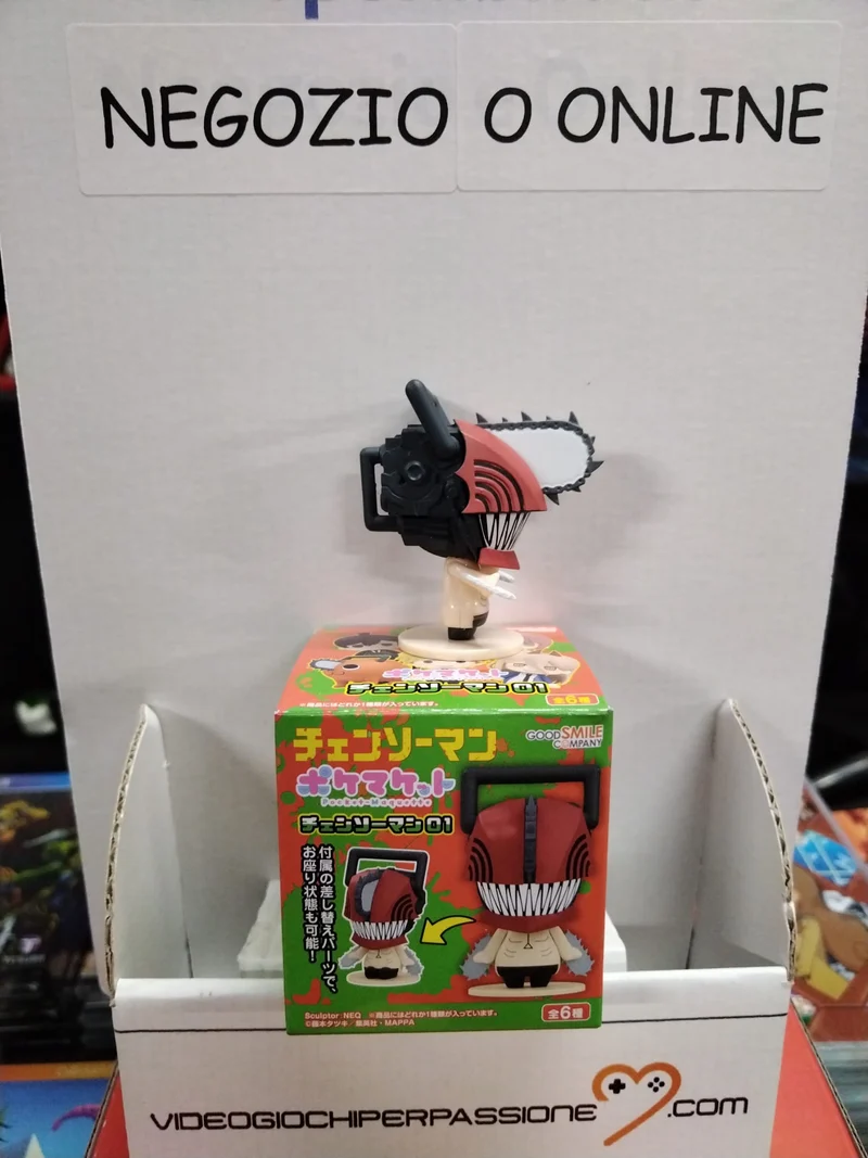chainsaw man -mini personaggi da 6 cm -GOOD SMILE-
