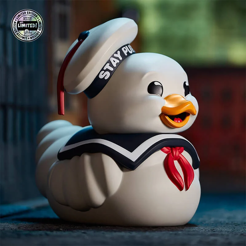 Ghostbusters Stay Puft TUBBZ Official GIANT XL Cosplaying Duck – Marshmallow Scented