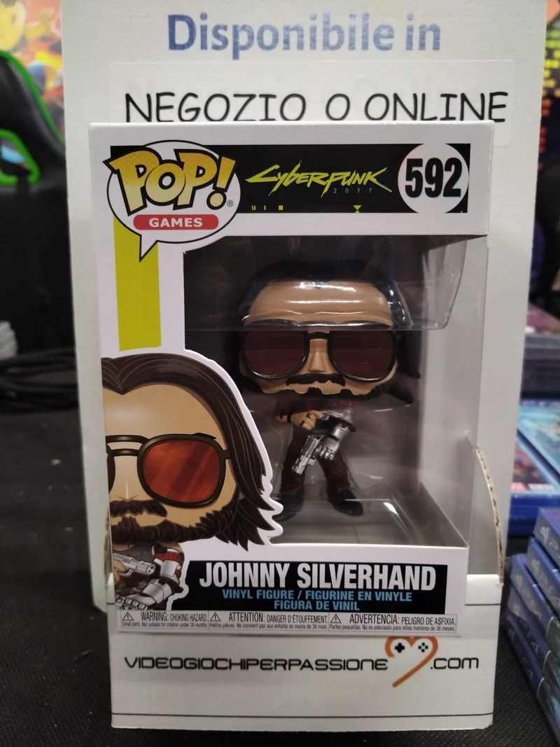 POP! FUNKO CYBERPUNK 2077 -JOHNNY SILVERHAND -592