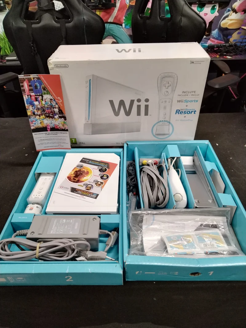 CONSOLE NINTENDO WII BIANCA (usato garantito)(completa )