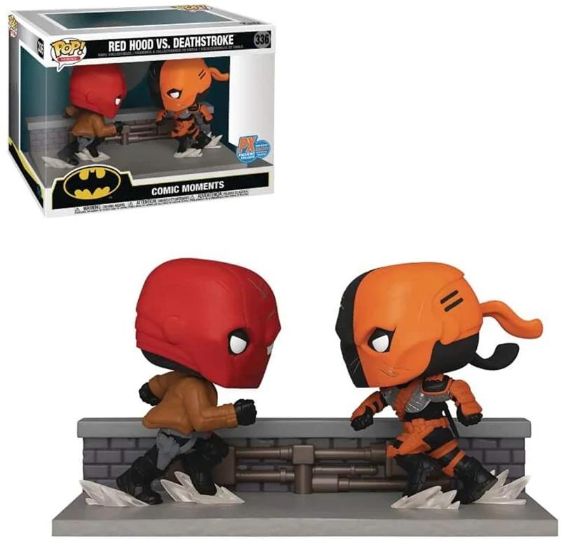 Pop! FUNKO 2020 Comic Moment DC Red Hood Vs Deathstroke PX