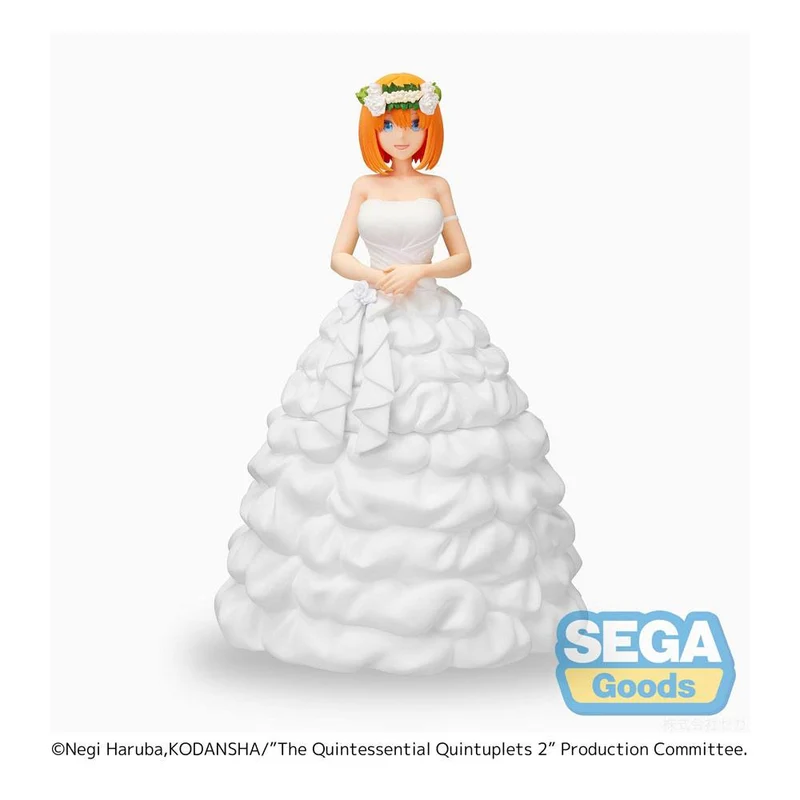 The Quintessential Quintuplets 2 SPM PVC Statue Yotsuba Nakano Bride Ver. 21 cm