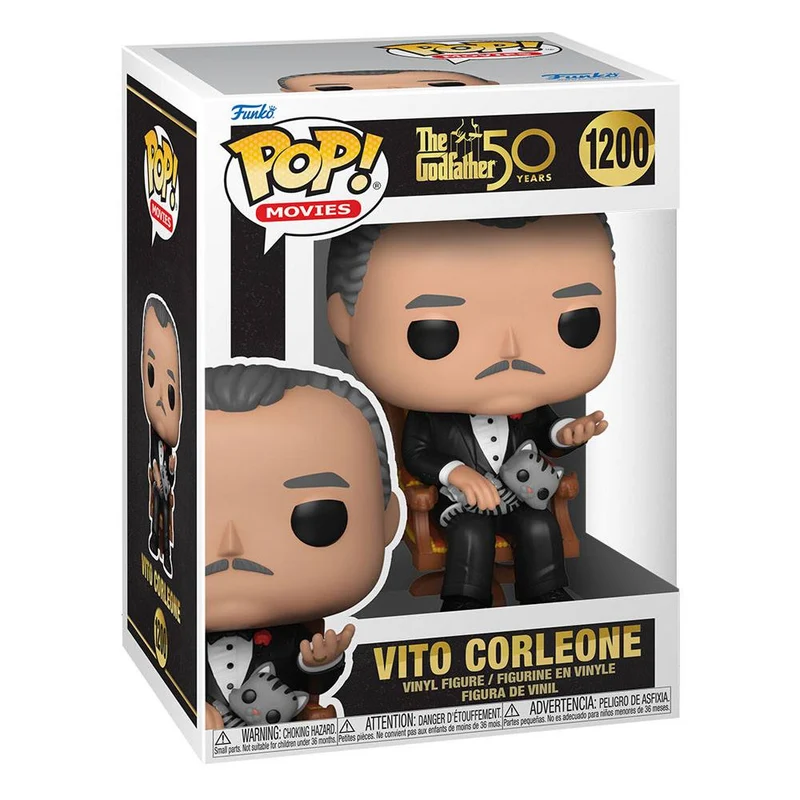 Il Padrino POP! Film 50° Anniversario Vito Corleone 9 cm