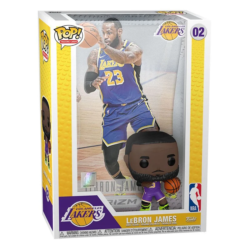 NBA Trading Card POP! Basketball -LeBron James- 9 cm PRE-ORDER 04-2023